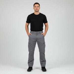 5.11 Tactical Taclite Pro Cargo Pants Men's 34x30 Gray Utility Workwear Pockets‎